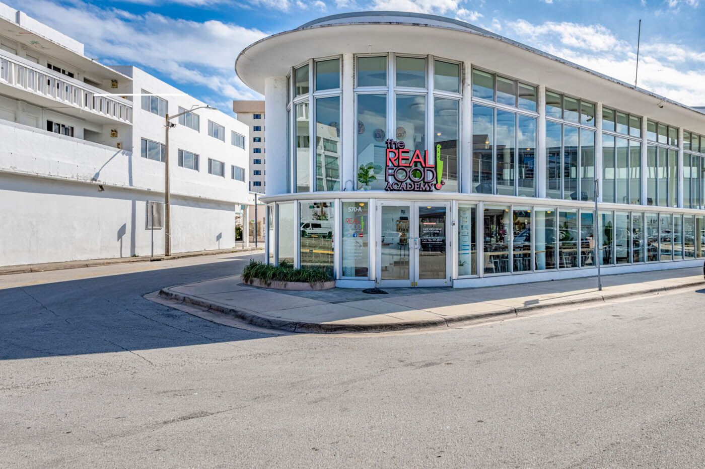 The Real Food Academy store front, book an event today!
