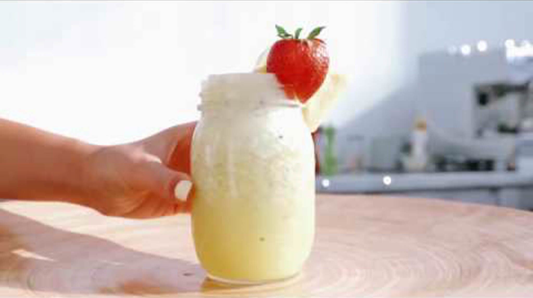 The Real Food Academy aloe vera cleansing smoothie.