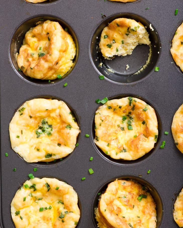 The Real Food Academy Miami cheese frittata recipe.