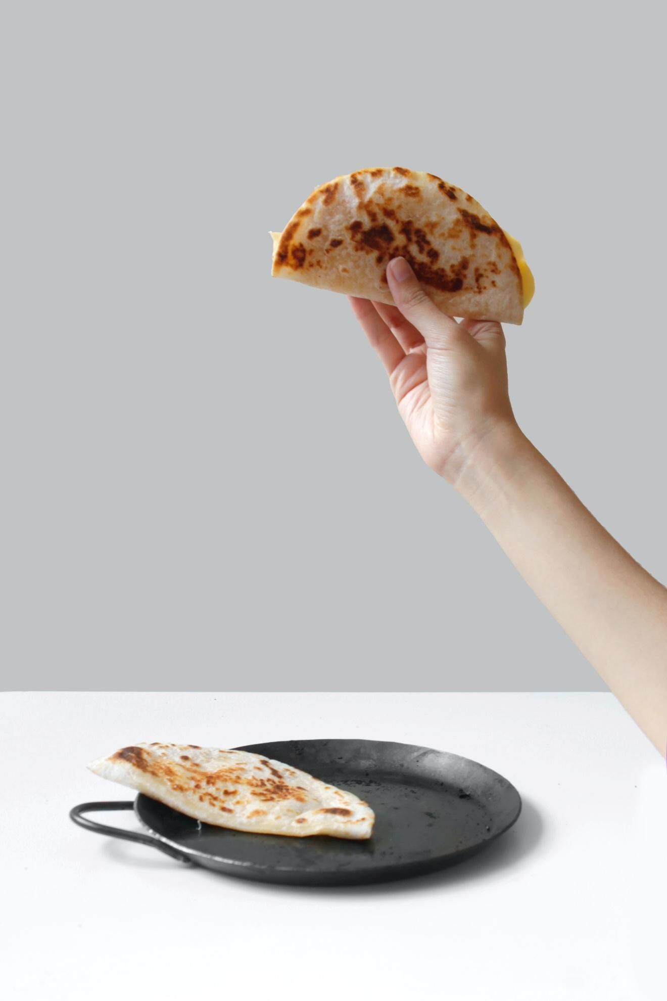 The Real Food Academy Miami cheese quesadilla recipe.