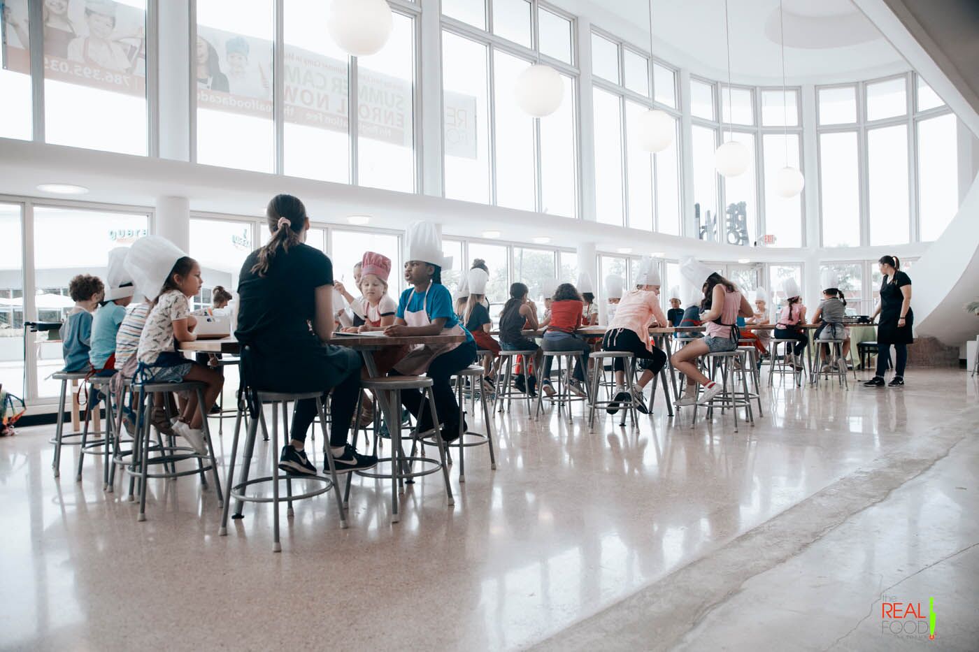 A kids cooking camp at The Real Food Academy - perfect for everyone!