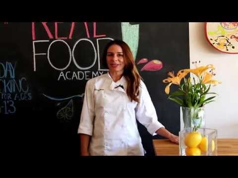 The Real Food Academy cooking class on october 1st.