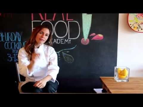 The Real Food Academy cooking class in september.