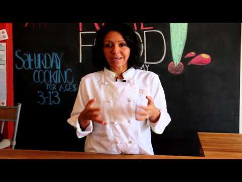 The Real Food Academy cooking class menu.