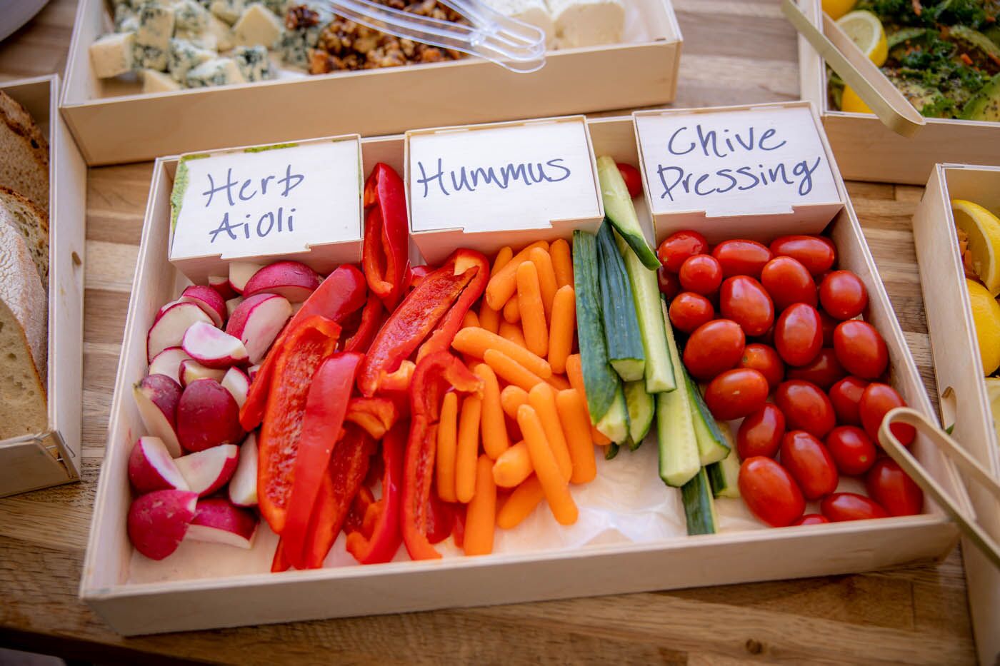Fresh hummis and carrots made in one of The Real Food Academy's cooking classes.