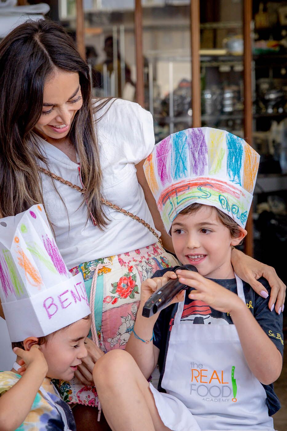 The Real Food Academy kids party.