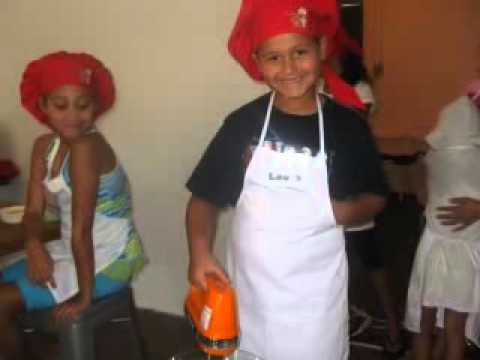 The Real Food Academy miami cooking summer camp 2011.