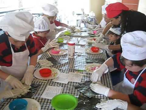 The Real Food Academy cooking video.