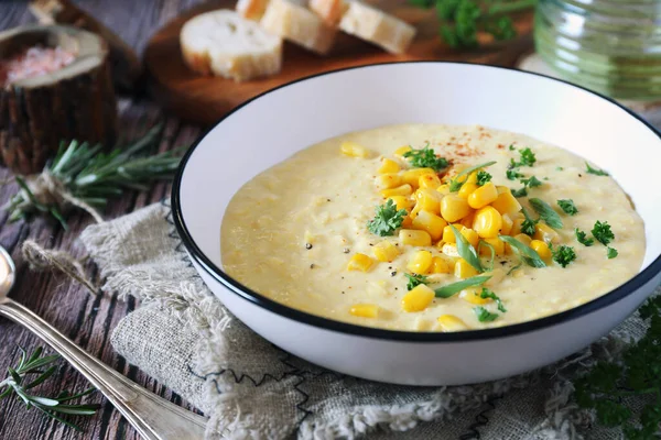The Real Food Academy Miami corn chowder recipe.