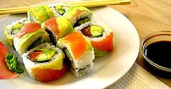 The Real Food Academy Miami sushi galore course.