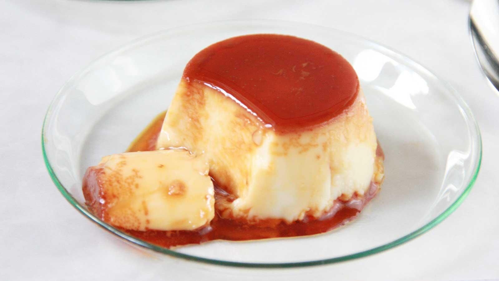 The Real Food Academy Miami delicious flan recipe.