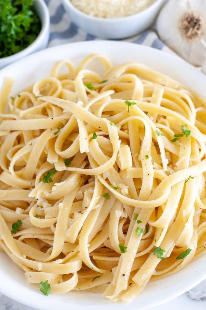 The Real Food Academy Miami garlic butter sauce recipe.