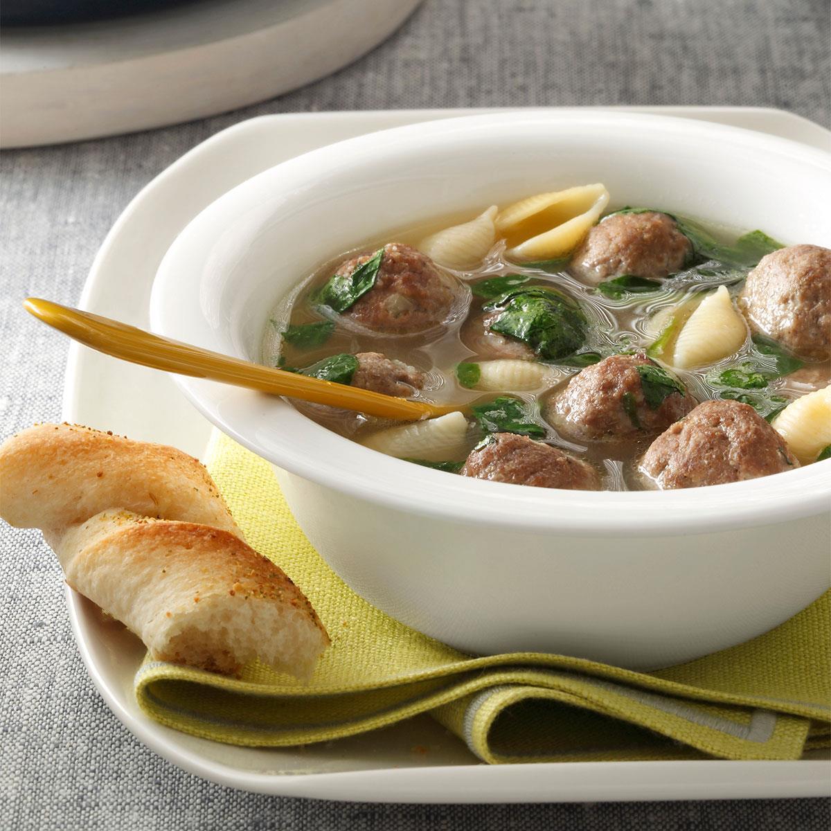 The Real Food Academy Miami italian wedding soup recipe.