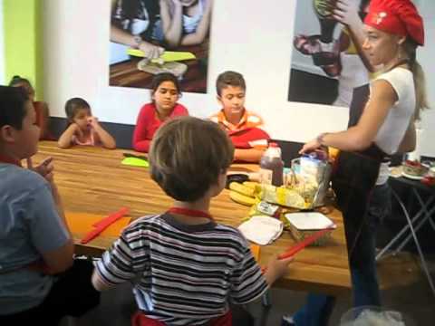 The Real Food Academy kids cooking class miami
