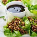 The Real Food Academy Miami asian turkey lettuce wraps. 