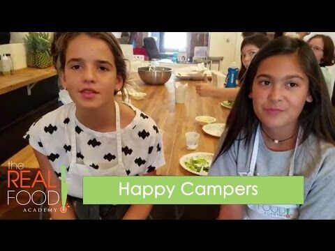 The Real Food Academy reviews students on our summer camp!