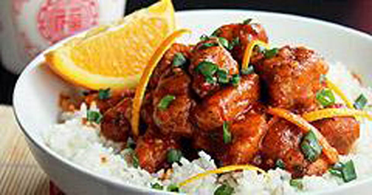 The Real Food Academy Miami's orange peel chicken recipe.