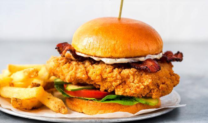 The Real Food Academy Miami's parmesan chicken tender sandwich recipe.