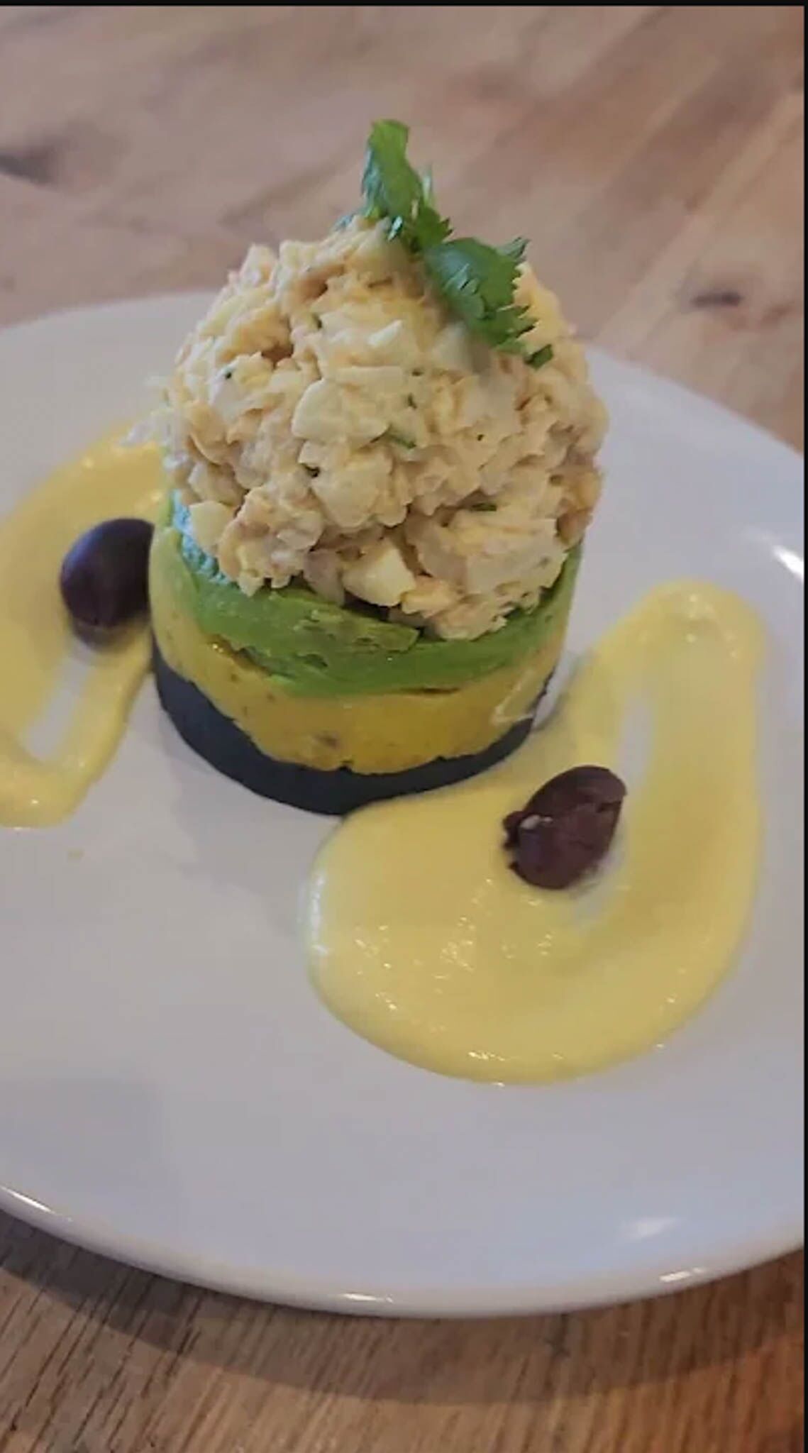 A The Real Food Academy peruvian fusion dish.