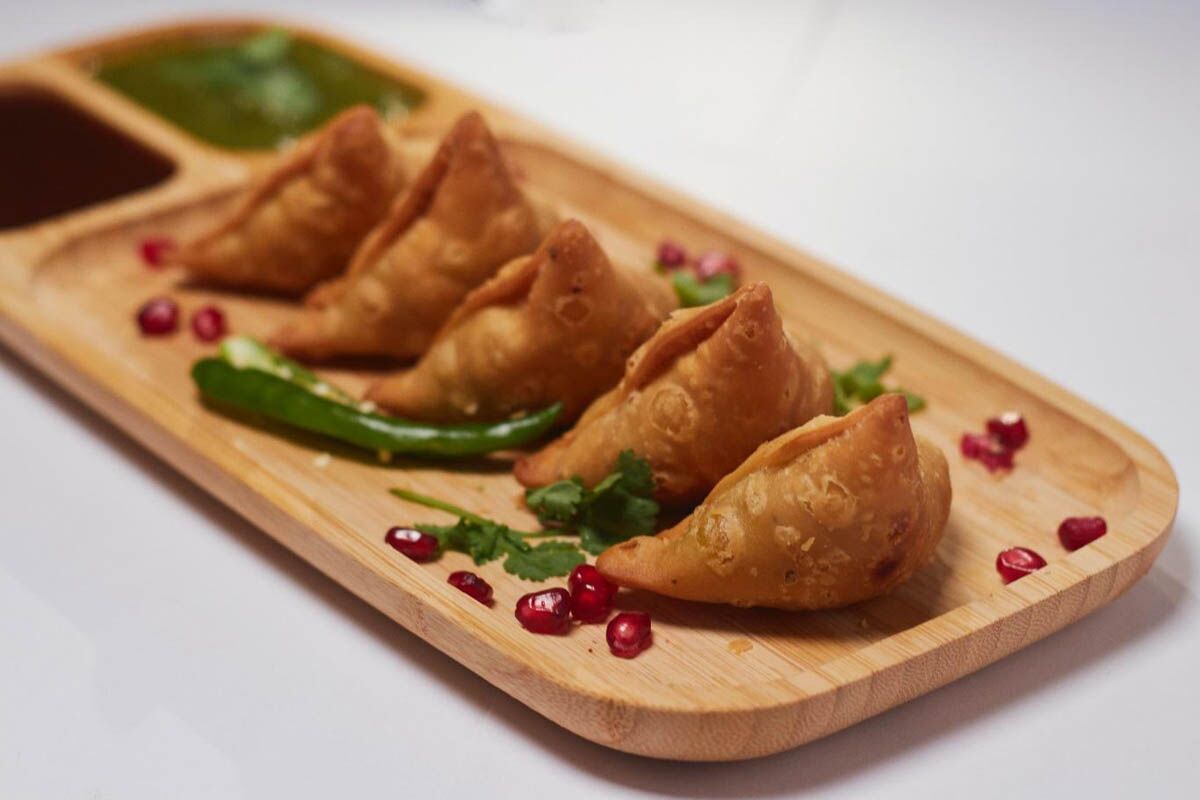 The Real Food Academy Miami's potato samosa recipe.