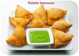 The Real Food Academy Miami's potato samosas with mango recipe. 
