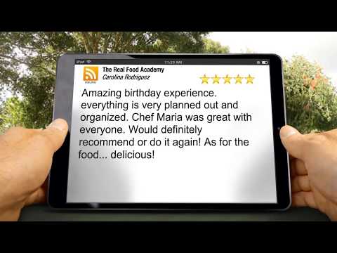 The Real Food Academy receives 5 star review by Carolina R.