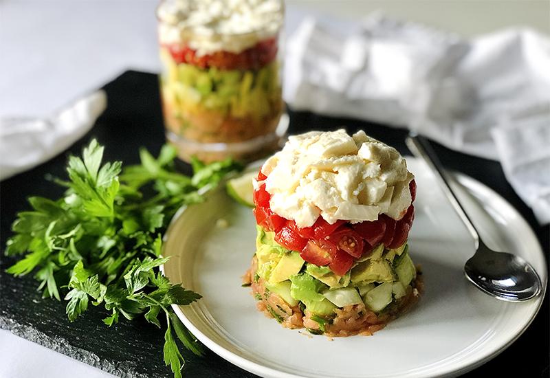 The Real Food Academy Miami's spicy smooth salad recipe.