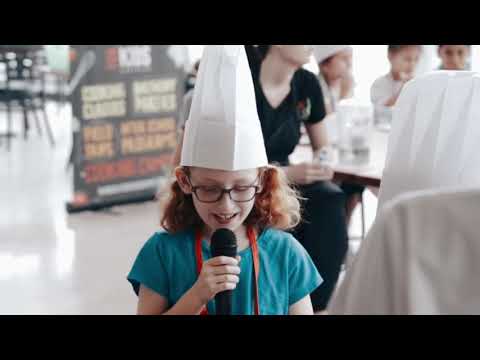 The Real Food Academy cooking summer camp 2018.