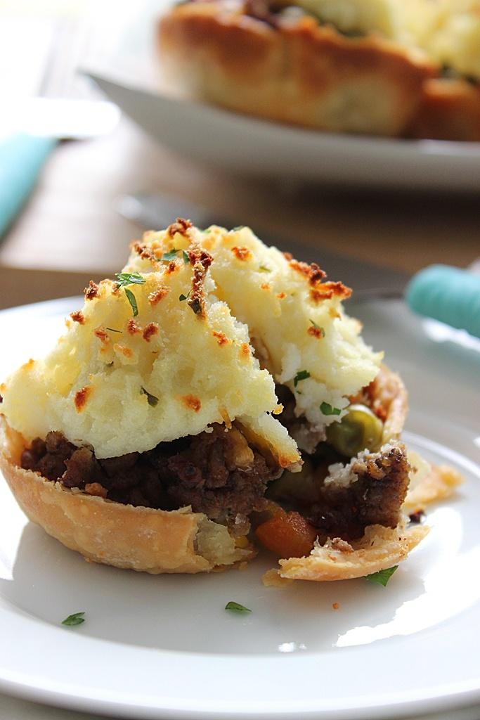 The Real Food Academy Miami's turkey shepherd's mini pie recipe.