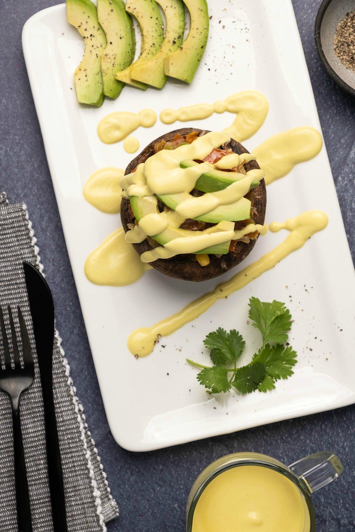 The Real Food Academy Miami's vegan hollandaise sauce recipe.